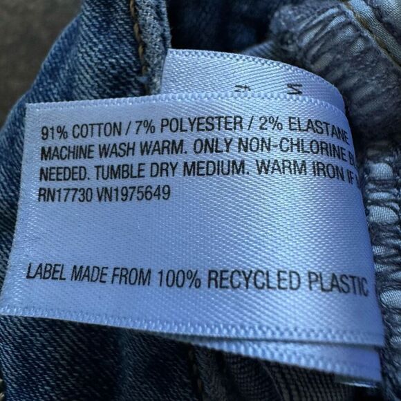 Universal Thread Women's High-Rise Skinny Fit Ripped Denim Jeans Blue Size 0/25 - Picture 10 of 16